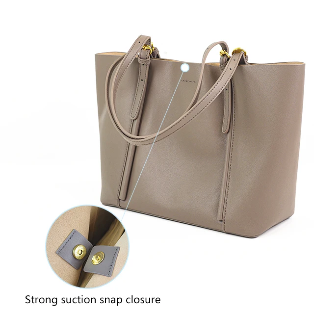 carteras para dama Oem Custom Logo Luxury Embossed Large Capacity Leather Tote Bags For Women Purses