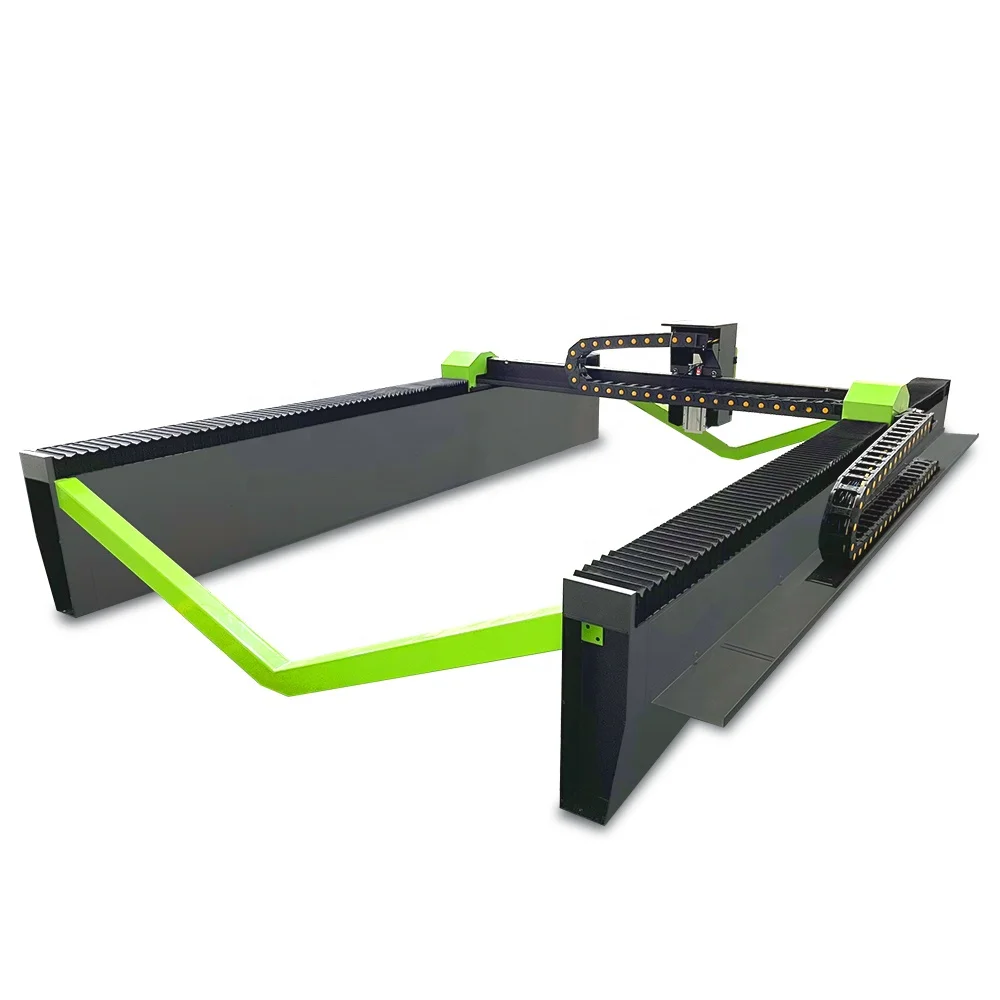 Easy to operate gantry laser cutting machine portable powerful cutter for sale