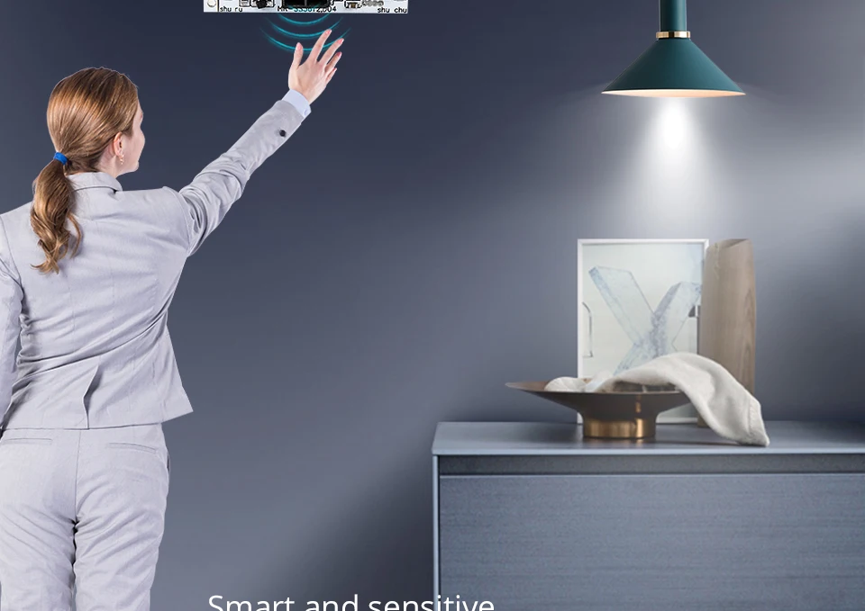 Finger Hand Sweep Sensor Smart Switch Module Short Distance Scan Sensor Motion Detector DC 12V 24V 3A Maximum 36W Light Switch