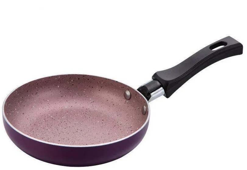 Customized aluminum nonstick coating oven safe wok pan Promotional press aluminum metal coating with long handle wok pan