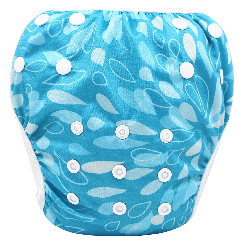 Reusable Swim Diaper for Swimming Lessons Baby Swimsuit Waterproof Baby Diaper Swim Nappy Washable Cloth Diapers