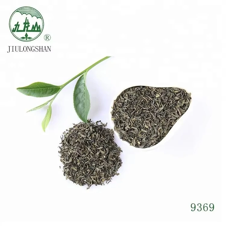 Тэ Верде Чун Ми напрямую от фабрики Jiulongshan 9371A листья органического зеленого чая Chunmee