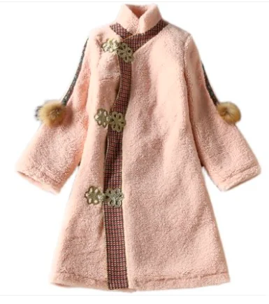 Зимний стиль для молодых девушек, 2021 новый костюм Тан, новогоднее улучшенное платье в китайском стиле