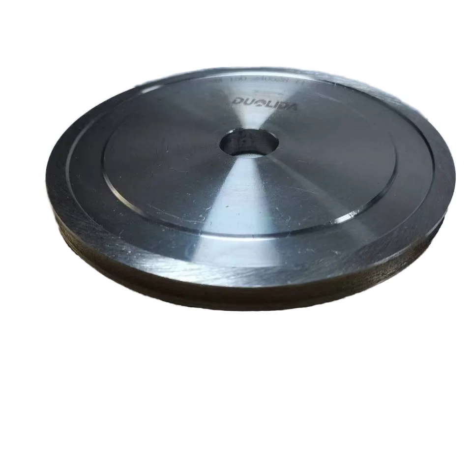 High Quality 150MMR4 Glass Shaped Machine Grinding Round Edge Emery Wheel