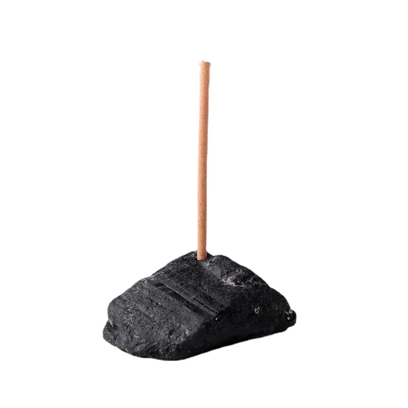 wholesale Crystal quartz Natural Rough Stone gemstone Rose Quartz Amethyst Holder Incense Stick Holder
