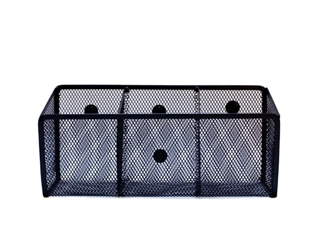 Металлический Сетчатый поворотный держатель для ручек, подставка-Органайзер