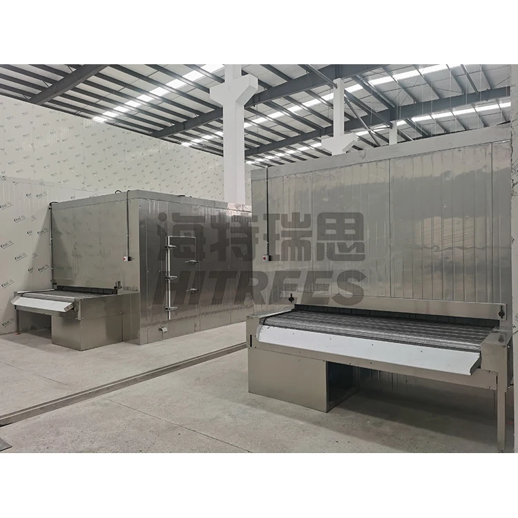 Ce High Quality  Cattle Chicken Meat Blast Freezing Equipment IQF Tunnel Blast Freezer Machine Meat Fish Seafood Tunnel Freezer