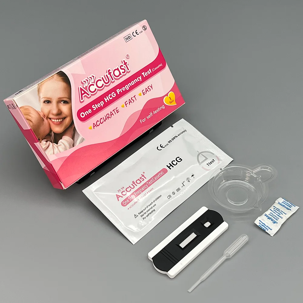 Wholesale Home Test Kits Cassette One Step Rapid Urine Early Hcg Pregnancy Ovulation tests Cassette