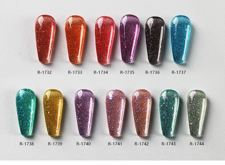 Factory Wholesale 12 Colors Nail Painting Custom logo Adhesive Private Label UV Gel Nail Polish OEM