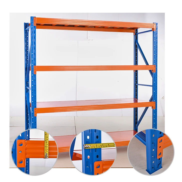 Light Weight Adjustable Power Coated Boltless Racking And Shelving Metal Storage Industrial Warehouse Storage Racks