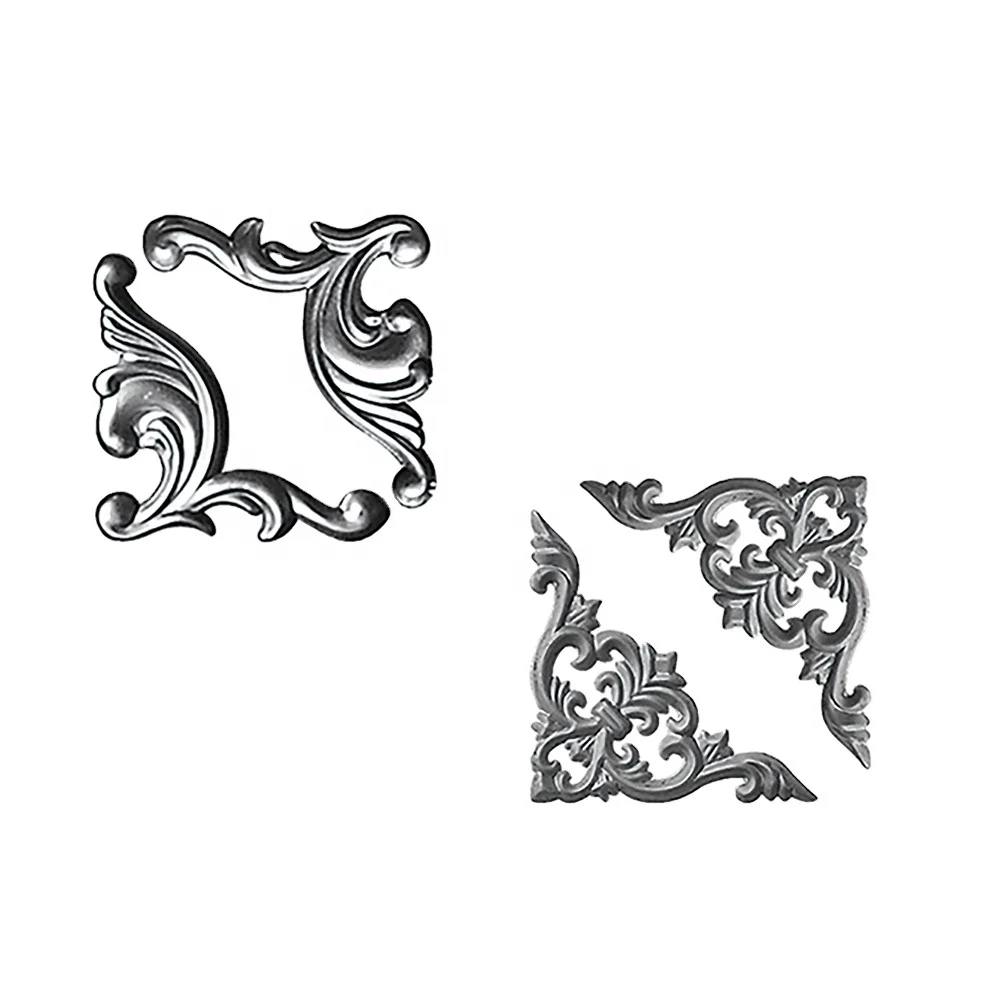 China Decorative Yard Metal Wrought Iron Components Forged Spearhead for Fence Component