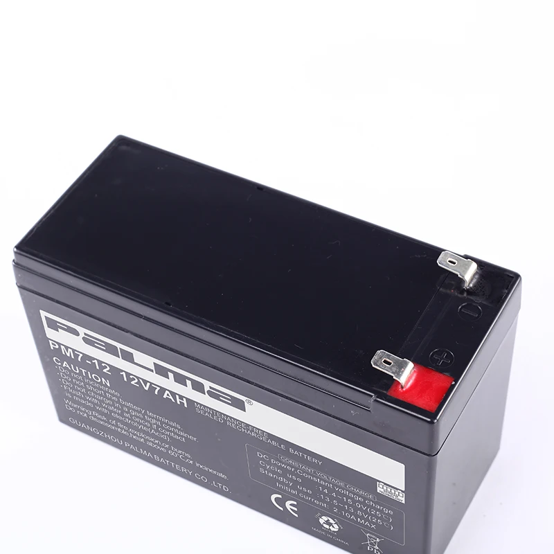 Palma backup power UPS12V7AH Electric rolling shutter VRLA battery