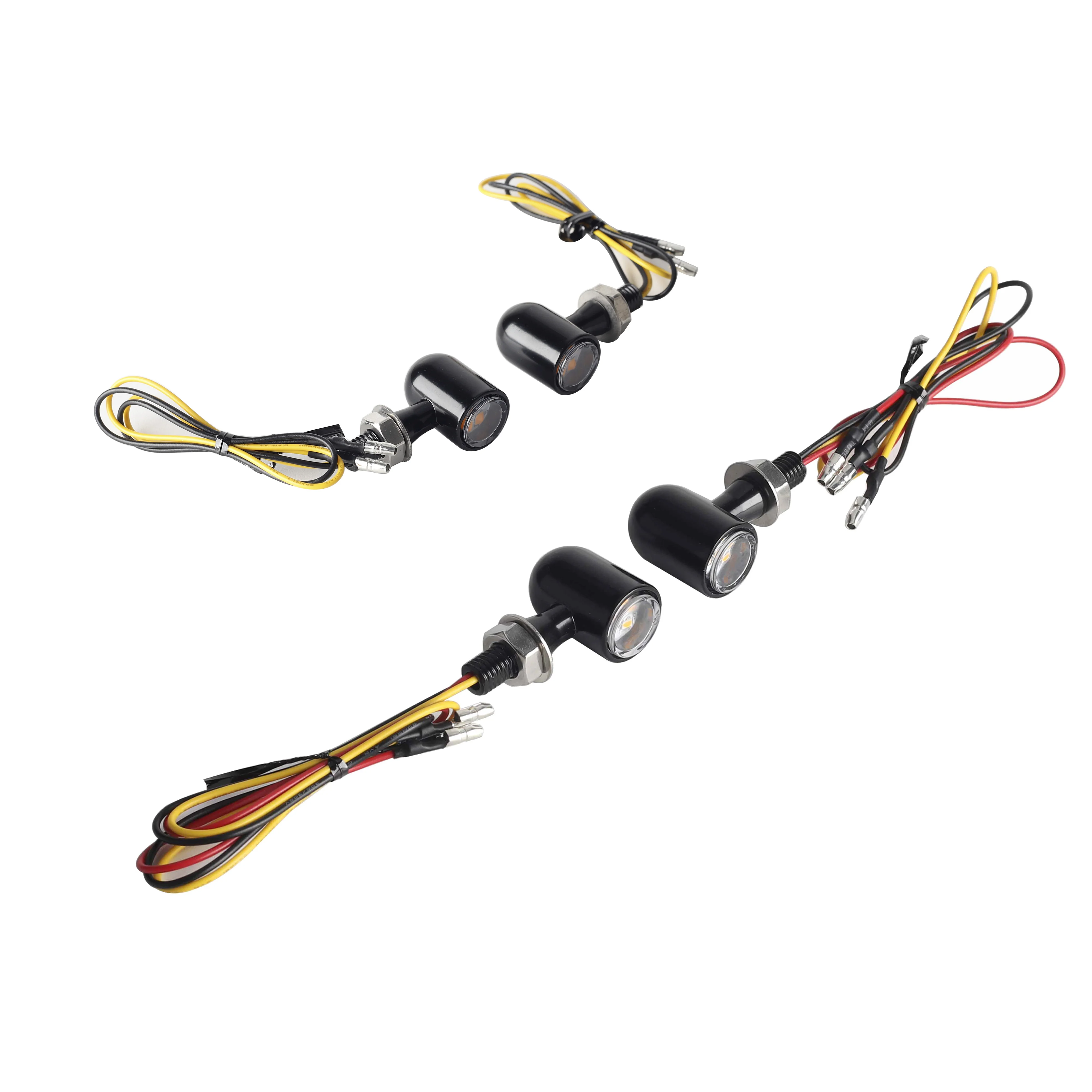 Motorcycle Mini LED Turn Signals Brake Light Running Lamp Universal For Harley Touring Dyna Softail Sportster XL 883 1200 1250