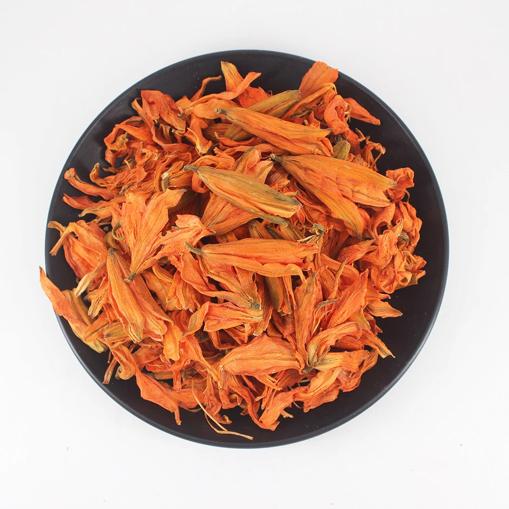 Factory Wholesale Price Chinese Herba Lily Organic Dry Flower Tea Herbal Tea Dried Lily Flower