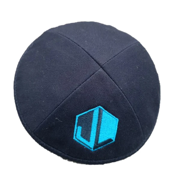 Элегантная льняная Черная кепка Kippha Yarmulke Jewish Yamaka Kippa Israel Cap Judaica