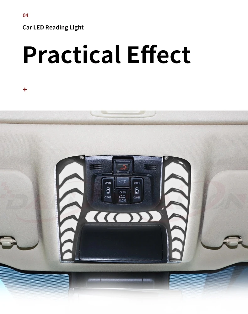 Крышная лампа для Toyota Vellfire внутреннее освещение Alphard/Vellfire Eye box