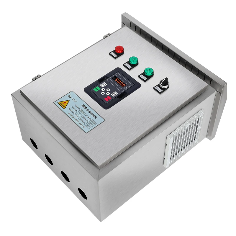 Duplex VFD Pump Controller Cabinet  380VAC Variable Speed Drive VSD VFD Variable Frequency Drive