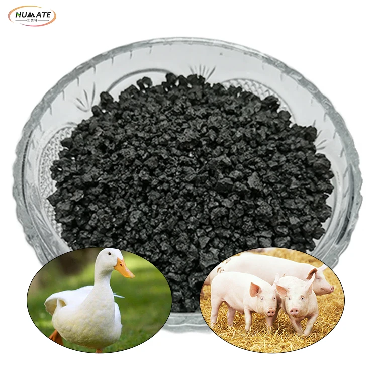 Ningixia Humate mineral premix feed premix for laying hens pig sodium humate over 85% water solubility