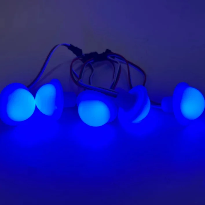 miracle bean IP67 Addressable 12V 60mm 12V 30MM DMX RGB RGBW Led Dot Pixel Point Module Wall Curtain Light