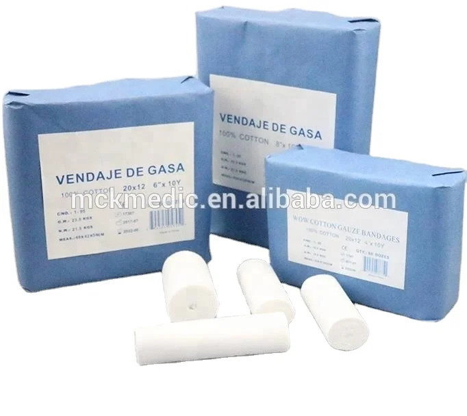 Медицинский поглощающий марлевый бандаж из 100% хлопка