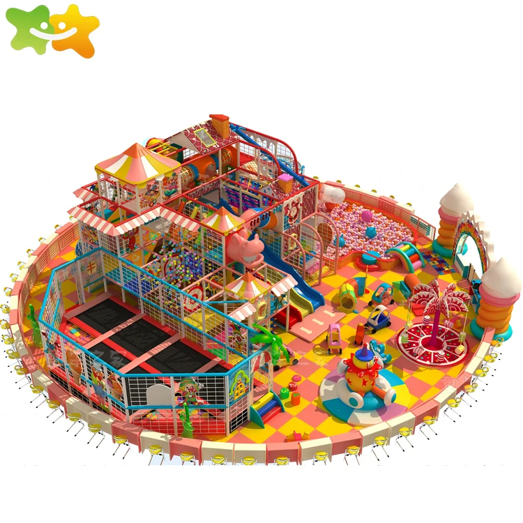 Factory promotional Pirate ship kids playground kids activity center
