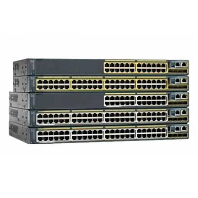 Оригинальный Новый Ws-C2960-24tc-L сетевой коммутатор серии 2960 Быстрый 24-портовый Ethernet