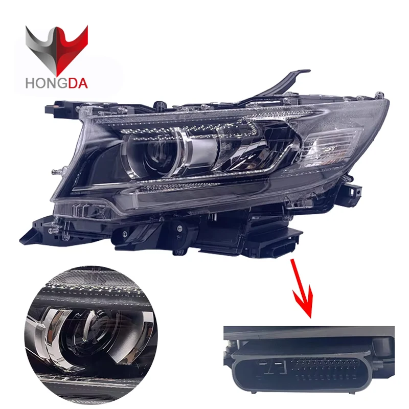 High quality original car headlights For LAND CRUISER PRADO 2017- 8114560N20 8118560N20 81110-0G100 811500G100