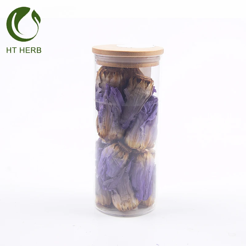 
Traditional Chinese herbal blue lotus tea health dried blue lotus. 