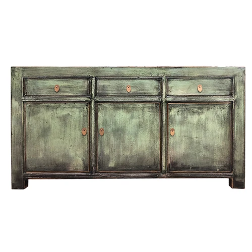 Chinese Antique Solid Wood Hand-painted TV cabinet