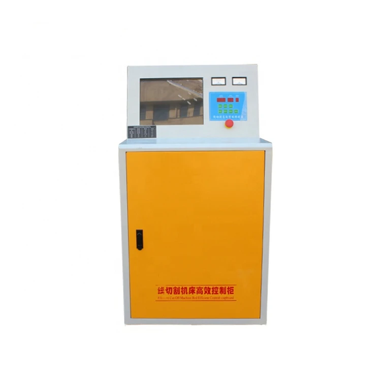 DK7763 cnc edm wire cutting machine with vertical cabinet control