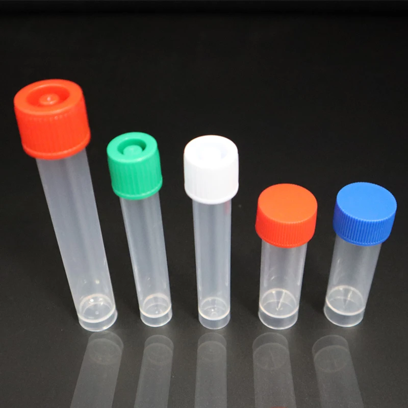 Cheap Self Standing Cryogenic Vial Container Sample Tube Cryo Test Tubes with Screw Covers