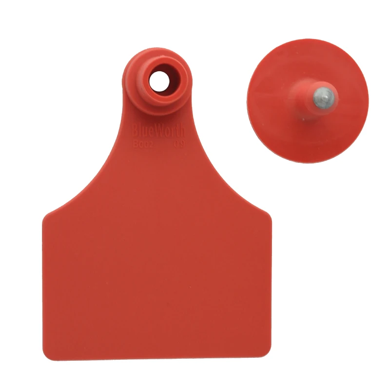 1#+5# 100 PCS Medium Size Ear Tag for Tagging Newborn Calves