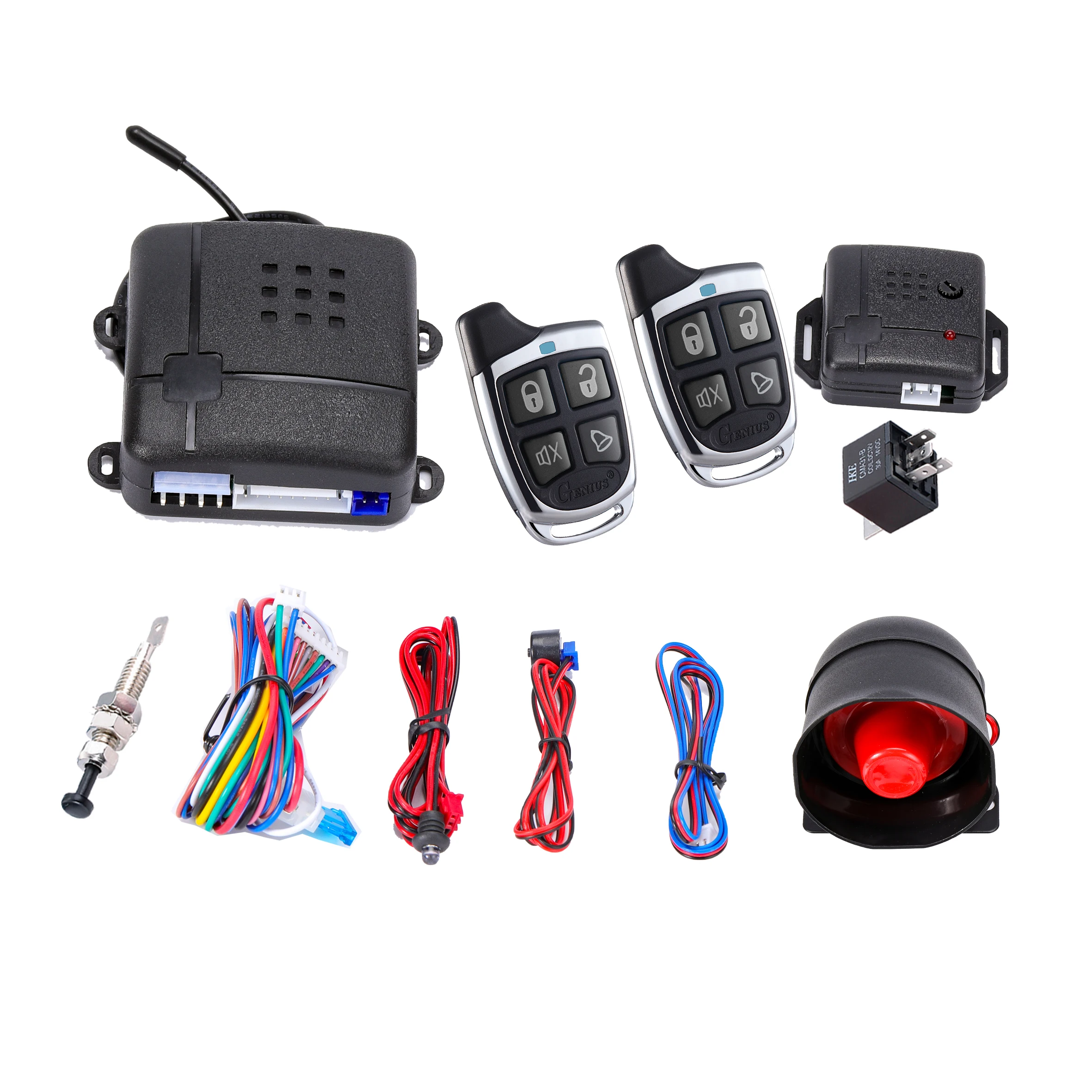 Universal APP phone control car alarms remote door lock unlock Kit keyless entry system car alarm alarma