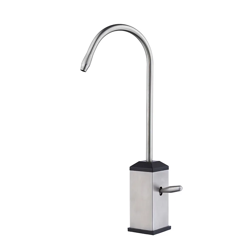 Drinking Water Faucet Brushed Stainless Steel Kitchen Water Purifier Faucet