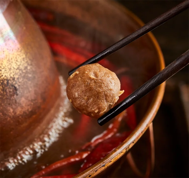 2021 Hot selling frozen food juicy beefmeat ball halal food frozen food