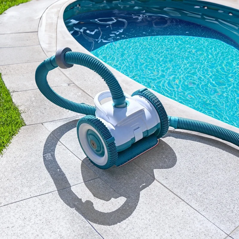 Suction pool cleaner, pool vacuum pool cleaning machine, automatic cleaning pool and pool walls