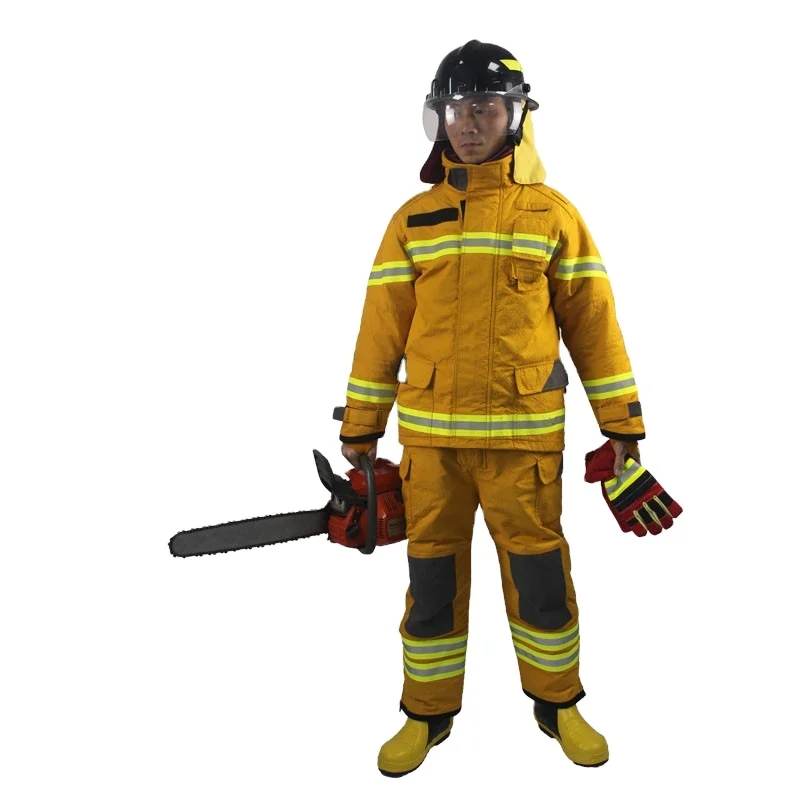 New Aramid Nomex PBI Bunker gear Firefighter suit Fireman Fire Fighting Uniform