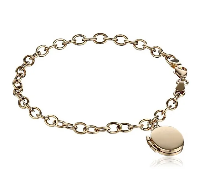 925 Sterling Silver Stopper Safety Chain Bead Charm For European Charm Bracelets