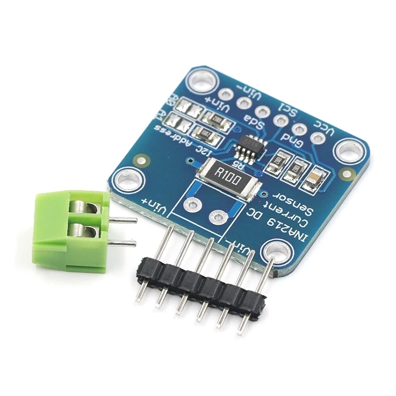 INA219 Bi-directional DC Current Power Supply Sensor Breakout Module DIY 3V-5V IIC I2C Power Monitoring Sensor Module