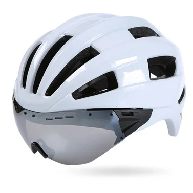 Fast Delivery Bike Cycling Helmet Colorful Adult Mtb Mountain Bike Downhill Helmet For Bicycle Helmet Adjustable With Goggles