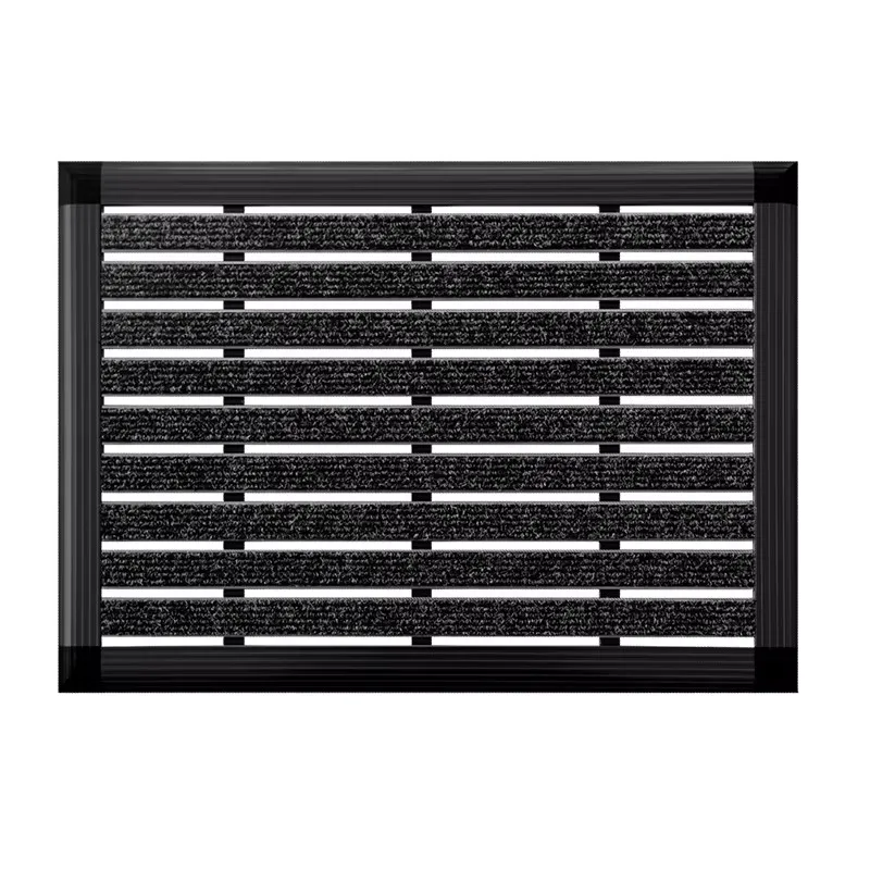 Aluminium Matting Constructional Doormat Ramp Dirt Trap Mat With Frame carpet inserted dust trap aluminum entrance door mats