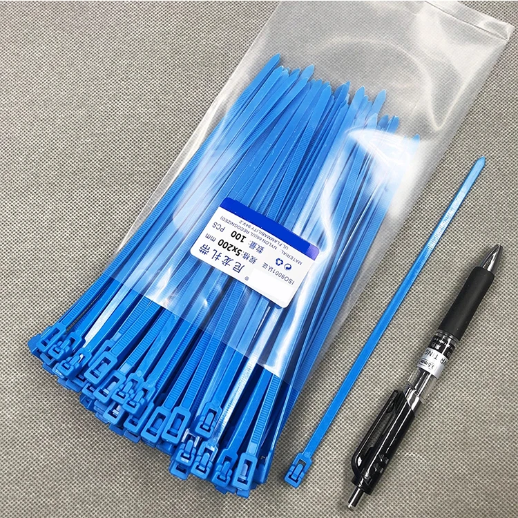 4.8x250mm Cable tie reusable plastic tie adjustable zip ties nylon66