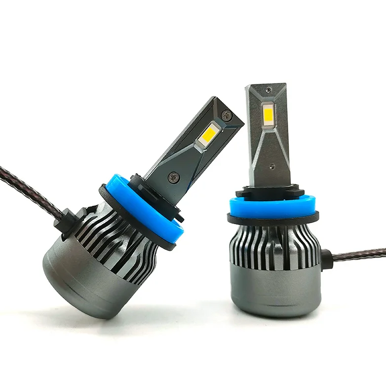 2022 new 50W 6000ML csp led chip  auto car led headlight  9006 9005  h4 h7 h8 h9 h11 h13 led bulb