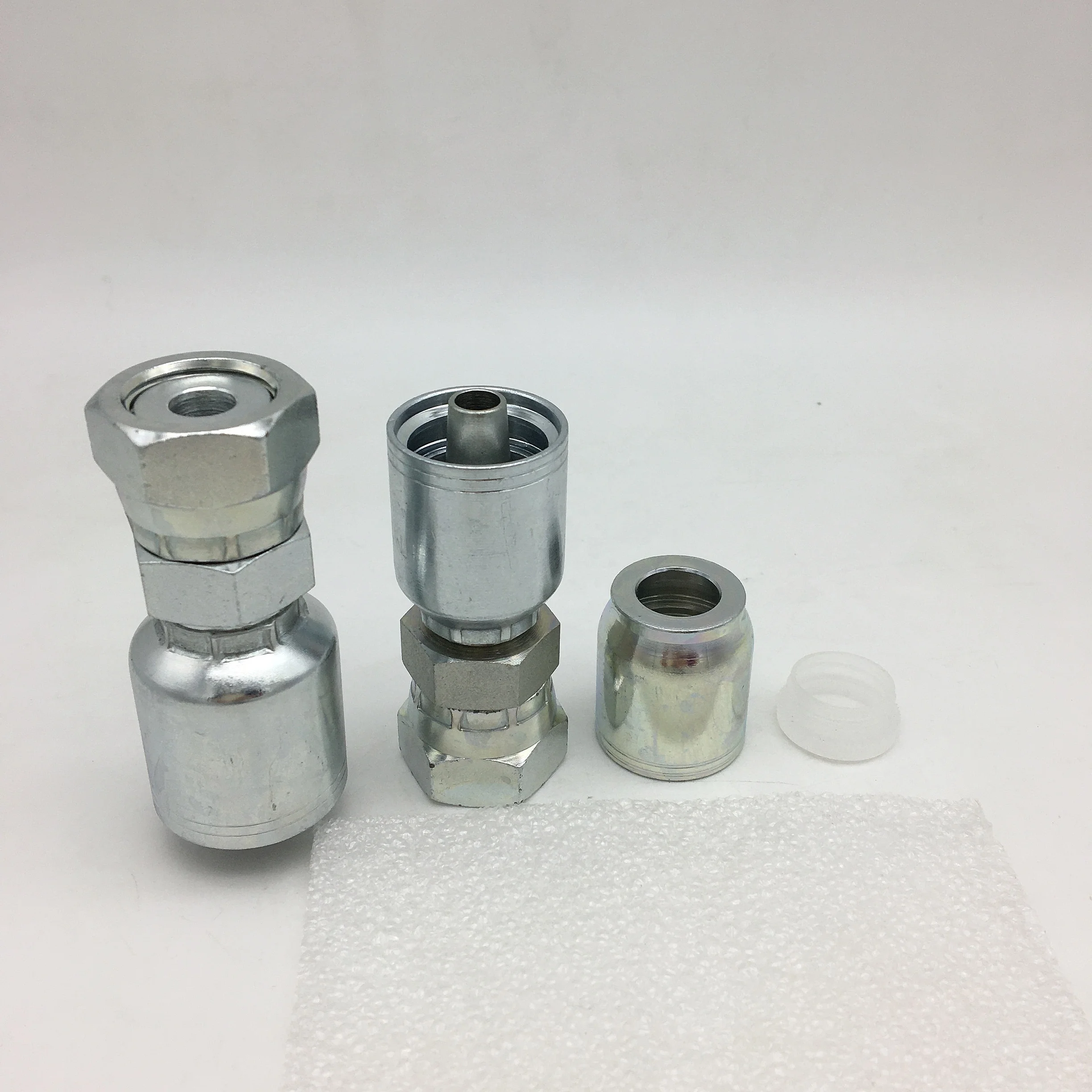 24211D-04-04PK Forged Technics Hydraulic Hose end Fittings Carbon Steel One Piece Fitting Hydraulic Hose Fitting