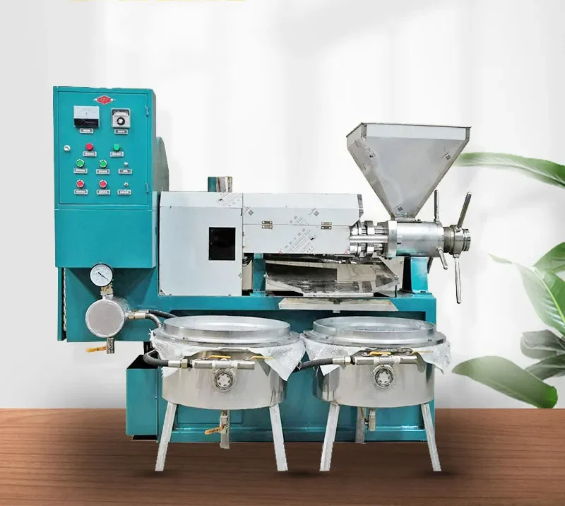 Fully automatic nut peanut oil press Cocoa Beans Appliances Extraction Peanut Production Press Oil