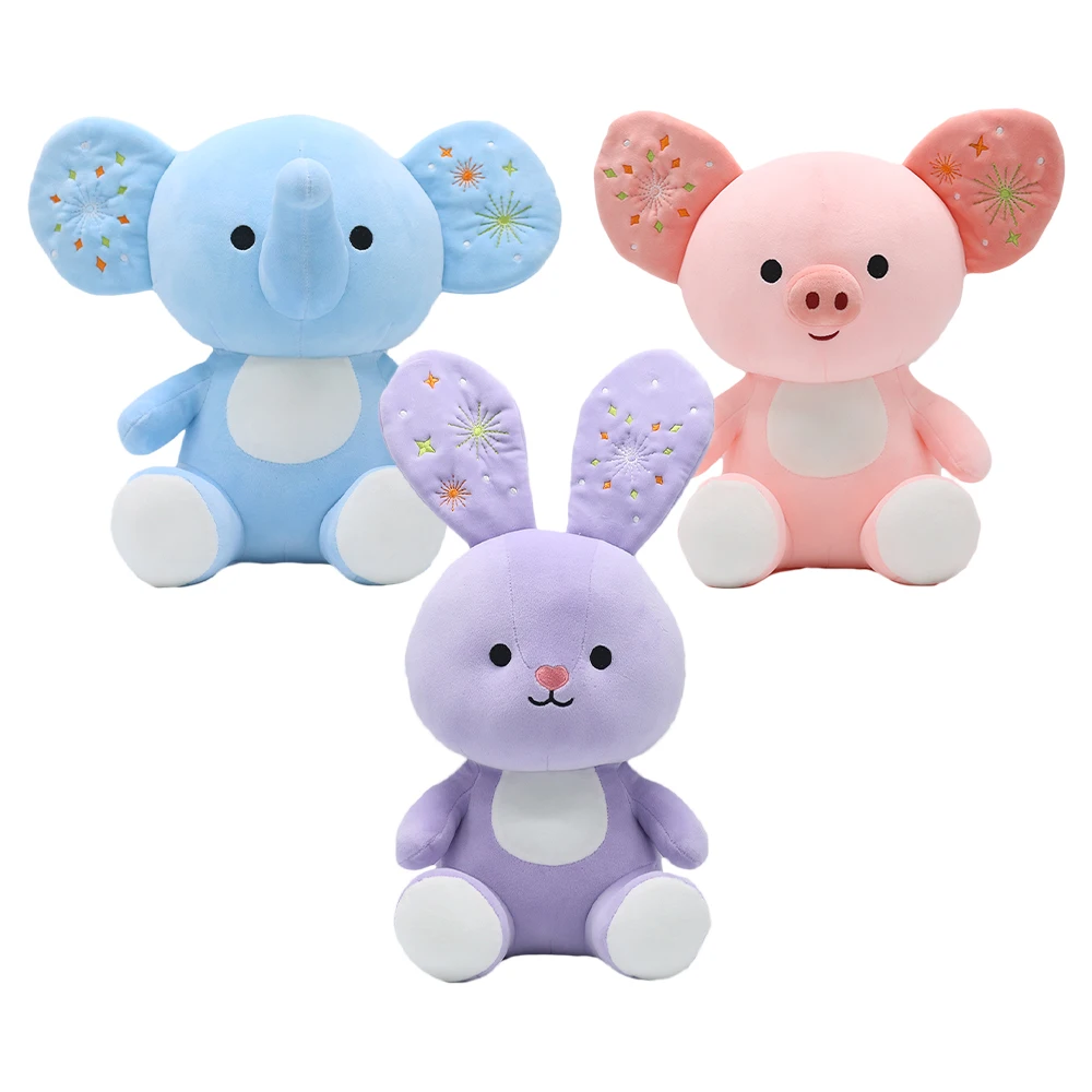 Custom Stuffed Animals Soft Cushions Pig Kids Toys Body Long Cute Animal Plush Pillow Toy