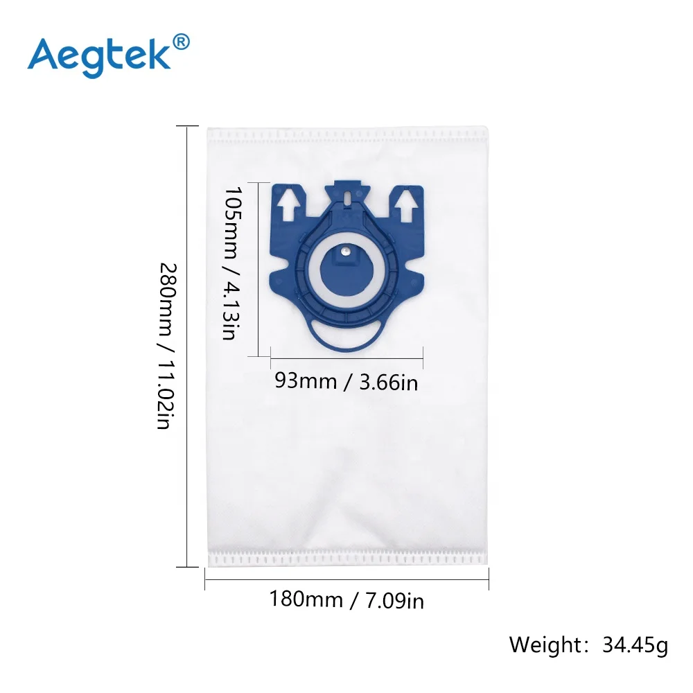 Classic C1 Complete C2 C3 S2000 S5000 S8000 Series GN Dust Bag for Miele Vacuum Cleaner Replacement Parts