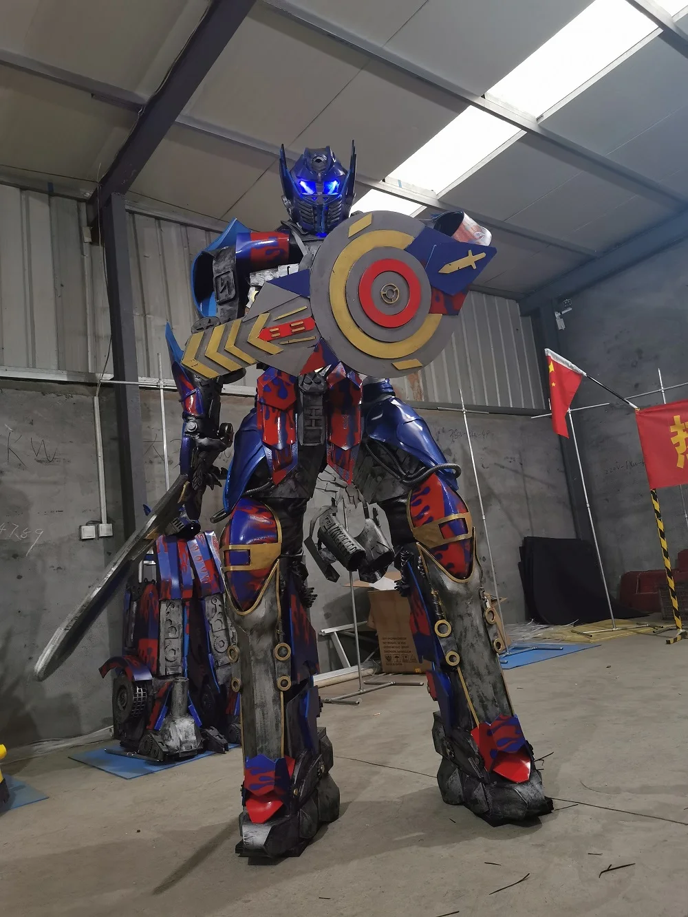 
Wholesale popular Realistic Robotic Megatron Robot Costume Foam 