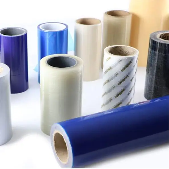 Factory PE protective film for wood veneer acrylic sheet furniture package use