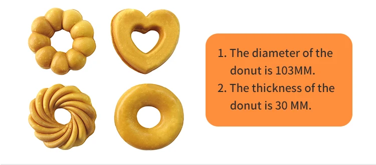 Custom Donuts Bread Waffle Maker Electric Baking Pan Automatic Mini Donut Making Machine